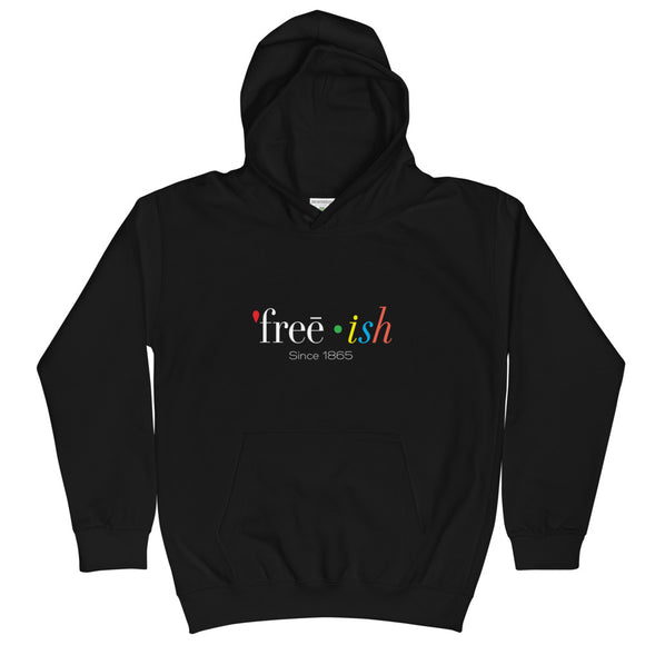 Freeish Classic Youth Hoodie (Black, Blue, Pink, Gray Available)