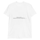 Fill In the Blank Short-Sleeve Unisex T-Shirt