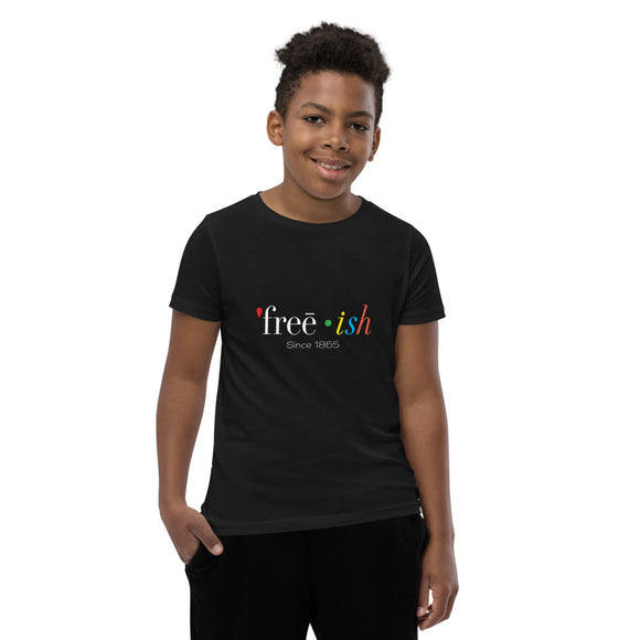 Freeish Juneteenth Youth Unisex Shirt  - (Black, Green, Navy and Gray Available)